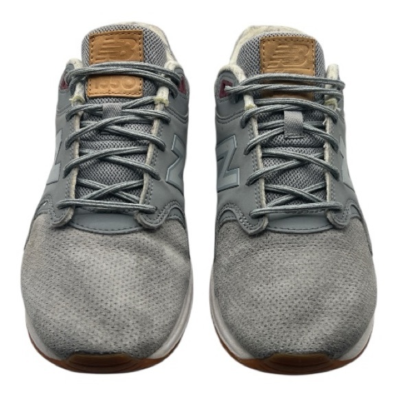 New Balance Women’s 1550 Suede Grey/Steel Silver sz7.5 - Picture 3 of 8